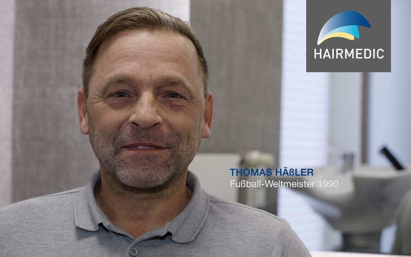 HAIRMEDIC TV-Werbespot mit Thomas Häßler
